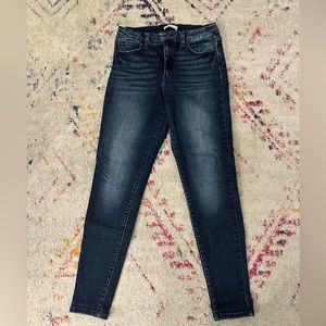 Size 30 KanCan High Rise Skinny Medium Dark Wash Jeans